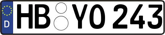 HB-YO243