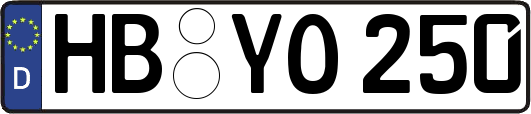 HB-YO250