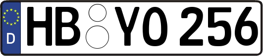 HB-YO256