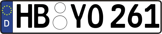 HB-YO261
