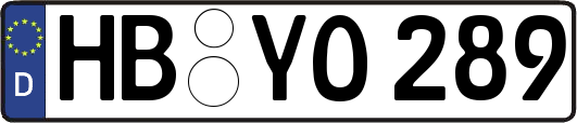 HB-YO289