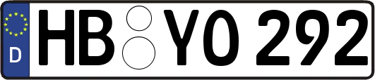 HB-YO292