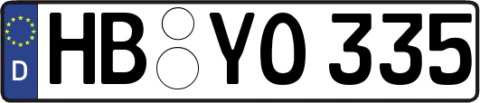 HB-YO335