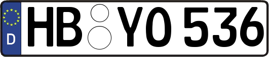 HB-YO536