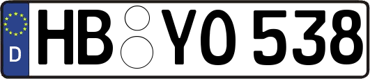 HB-YO538
