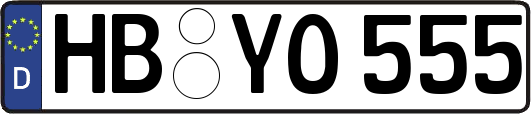 HB-YO555
