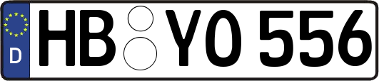 HB-YO556