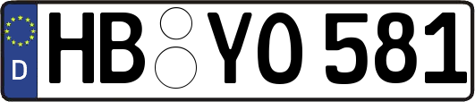 HB-YO581