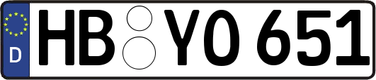 HB-YO651