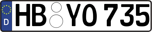 HB-YO735