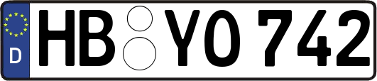 HB-YO742