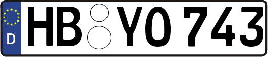 HB-YO743