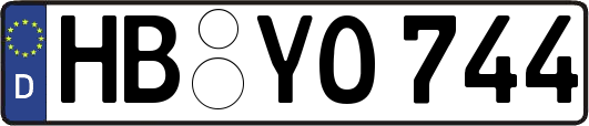 HB-YO744