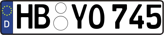 HB-YO745