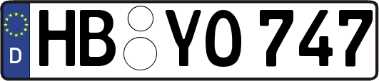 HB-YO747