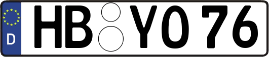 HB-YO76