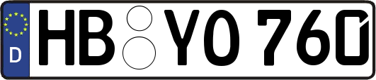 HB-YO760