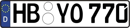 HB-YO770