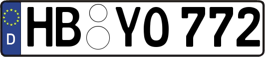 HB-YO772