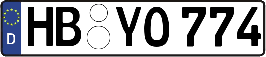 HB-YO774