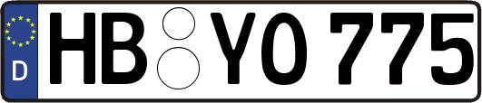 HB-YO775
