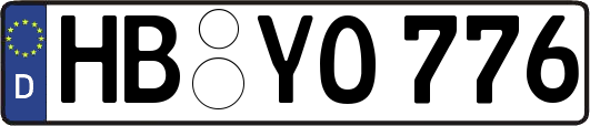 HB-YO776