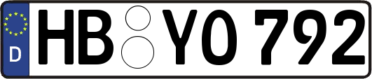 HB-YO792