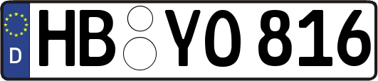 HB-YO816