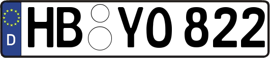 HB-YO822