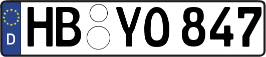 HB-YO847