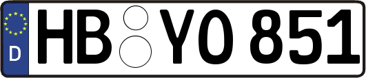 HB-YO851