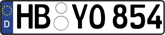 HB-YO854