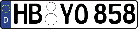 HB-YO858
