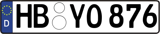 HB-YO876