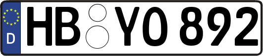 HB-YO892