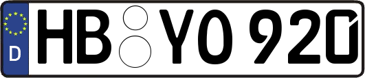HB-YO920