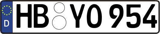 HB-YO954