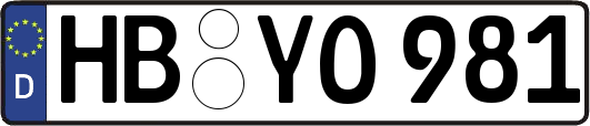HB-YO981