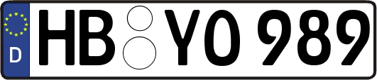 HB-YO989