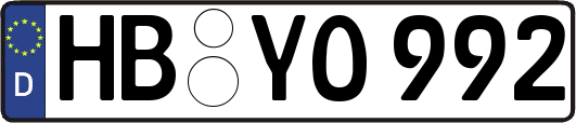 HB-YO992
