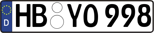 HB-YO998