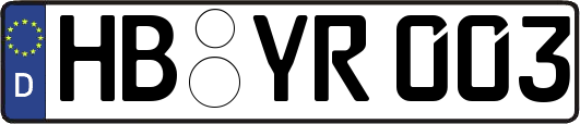 HB-YR003