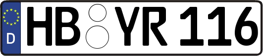 HB-YR116
