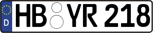 HB-YR218