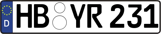 HB-YR231