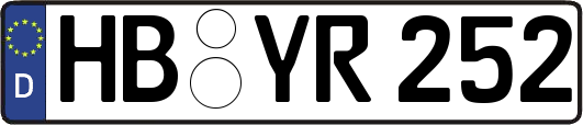 HB-YR252