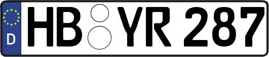 HB-YR287