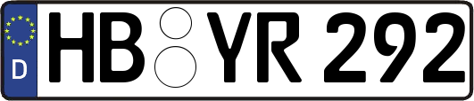 HB-YR292
