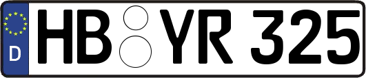 HB-YR325