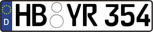 HB-YR354